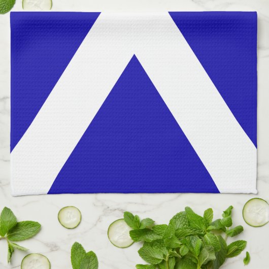 Schotse vlag theedoek (Gevouwen)