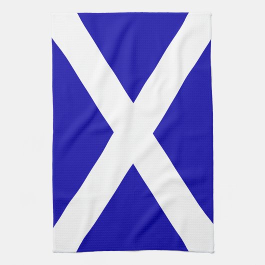 Schotse vlag theedoek (Verticaal)