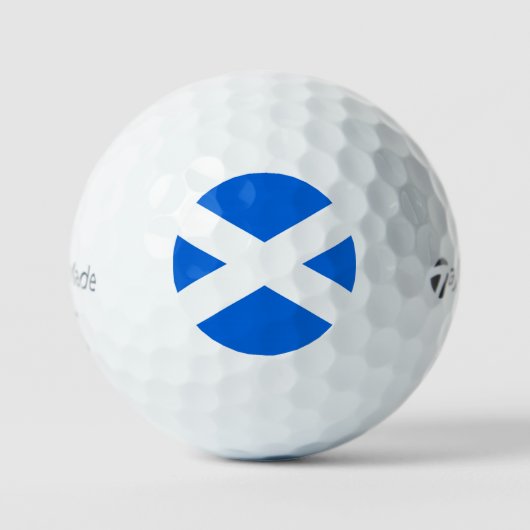 Schotse vlag tmtp5 gbcnt golfballen (Voorkant)
