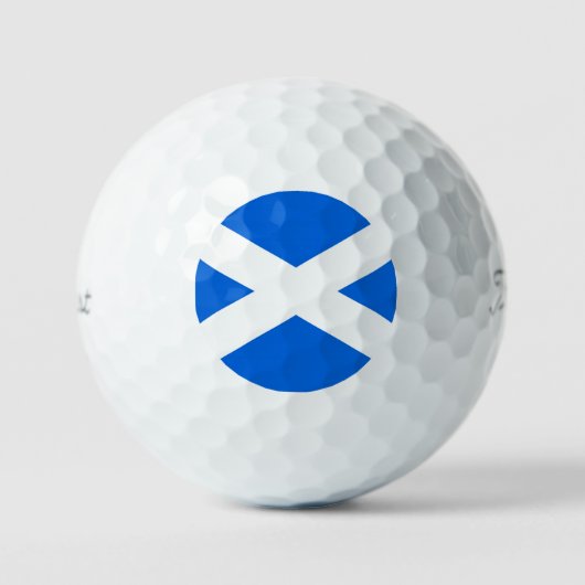 Schotse vlag tpv1 gbcnt golfballen (Voorkant)