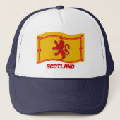 Schotse vlag. trucker pet (Voorkant)