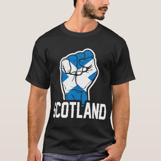 Schotse vlag Tshirt (Voorkant)