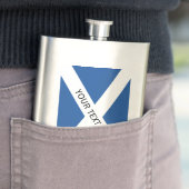 Schotse vlag van een aangepast cadeau voor de drin flacon (Voorbeeld)