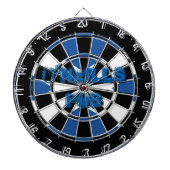 Schotse vlag van Schotland aangepaste dartboard Dartbord (Voorkant)