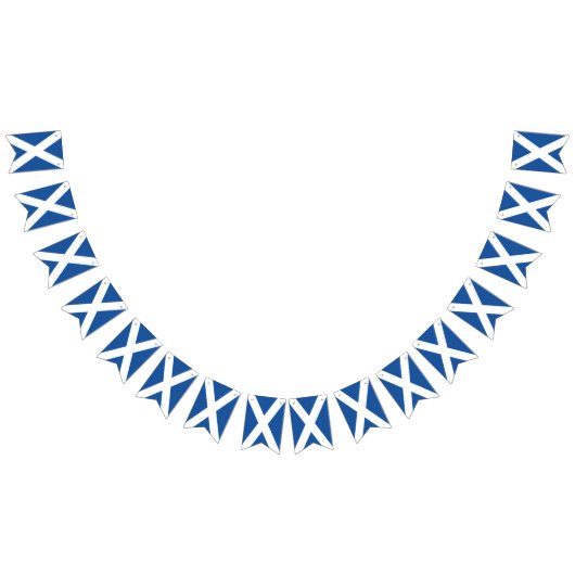 Schotse vlag van Schotland Bunting vlaggen Vlaggetjes (Alle)