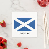 Schotse vlag van Schotland custom party servetten (Insitu)