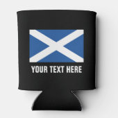 Schotse vlag van Schotland op maat gemaakte bier k Blikjeskoeler (Achterkant)