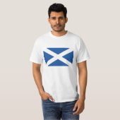 Schotse vlag van Schotland t shirt (Voorkant volledig)