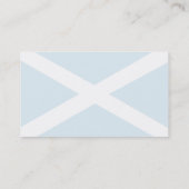 Schotse vlag visitekaartje (Achterkant)