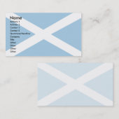 Schotse vlag visitekaartje (Voorkant / Achterkant)