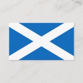 Schotse vlag, vlag van Schotland Visitekaartje (Voorkant)