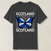 Schotse Vlag Vlinder T-shirt (Design voorkant)