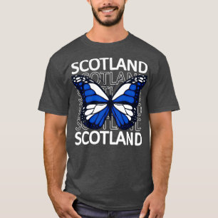 Schotse Vlag Vlinder T-shirt