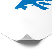 Schotse vlag — volledige grootte poster (Hoek)