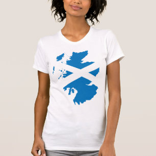 Schotse vlag — volledige grootte t-shirt