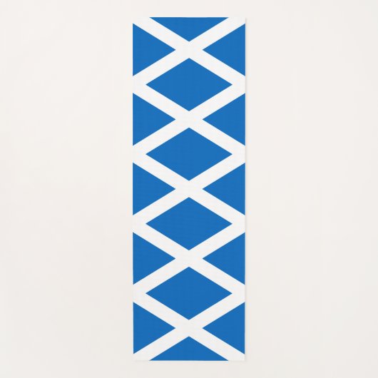 Schotse vlag yogamat (Voorkant)