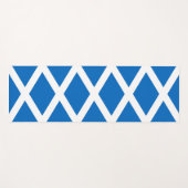 Schotse vlag yogamat (Voorkant (horizontaal))