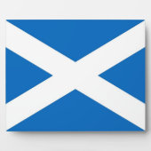 Schotse vlaggenPlaque Fotoplaat (Voorkant)