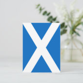 Schotse vlaggenvrijheid briefkaart (Staand voorkant)