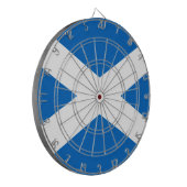 Schotse vlaggenvrijheid dartbord (Voorkant Links)