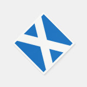 Schotse vlaggenvrijheid servetten (Hoek)
