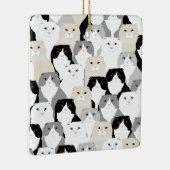 Schotse Vouwkatten Ornament (Rechts)