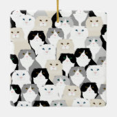 Schotse Vouwkatten Ornament (Achterkant)
