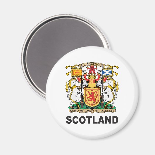 Schotse wapenschild magneet (Voorkant / Achterkant)