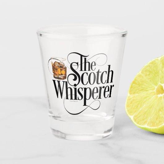 Schotse Whisperer Shotglas Shot Glas (Voorkant)