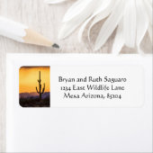 Schotse zonsondergang voor het storm etiket (Insitu)