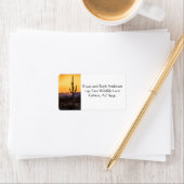 Schotse zonsondergang voor het storm etiket (Insitu)