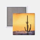 Schotse zonsondergang voor het storm magneet (Voorkant / Achterkant)