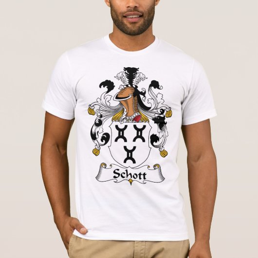 Schott Family Crest T-shirt (Voorkant)