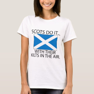 Schotten doen het... Met hun kilte in de lucht T-shirt