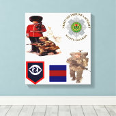 Schotten Guards Canvas (Insitu (Houten vloer))