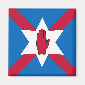 Schotten van Noord-Ierland Magnet (Voorkant)