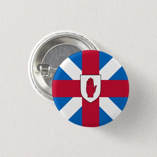 Schotten van Ulster Badge Ronde Button 3,2 Cm (Voorkant /achterkant)