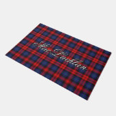 Schotten Vista Clan MacLachlan Tartan Plaid Deurmat (Schuin)