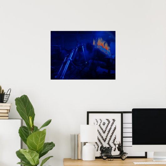 schottenverbranding poster (Thuiskantoor)