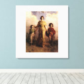 schotterende zoon Thayer, maagd Canvas Afdruk (Insitu (Houten vloer))