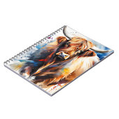 Schottische Hochlandkuh Notizbuch Notitieboek (Linkerzijde)