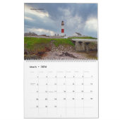 Schottische Leuchttürme Kalender (Mar 2026)