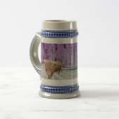 Schottisches Hochlandrind Bierpul (Voorkant links)