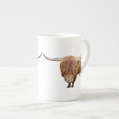 Schottisches Hochlandrind Porselein Kop (Voorkant rechts)