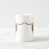 Schottisches Hochlandrind Porselein Kop (Voorkant)