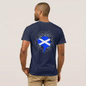 Schottland Dogge T-shirt (Achterkant volledig)