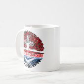 Schottland Schottisch Schweizer Schweiz Baum Koffiemok (Voorkant links)