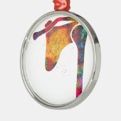 Schouder Botten Metalen Ornament (Links)