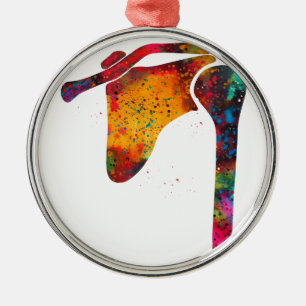 Schouder Botten Metalen Ornament