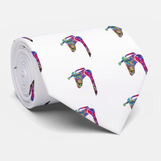 Schouder Botten Stropdas (Opgerold)